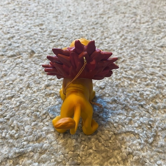 Disney Simba W/ Mane Leaves Christmas Ornament Grolier Lion King Tree 1995 - Picture 4 of 6